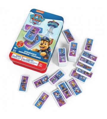 Spin Master Games Paw Patrol domino u limenoj kutiji