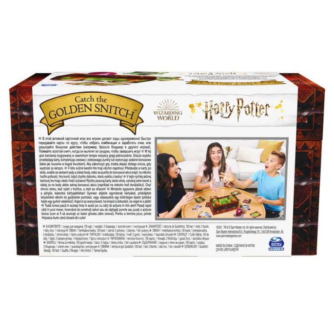 Spin Master Games stolna igra Harry Potter - Uhvati zlatnu lopticu