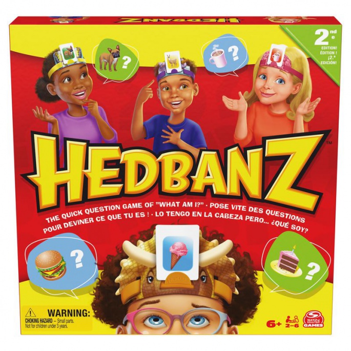 Spin Master Games društvena igra pogađanja Hedbanz - novo izdanje