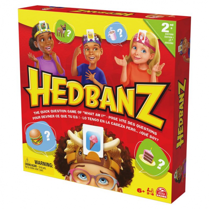Spin Master Games društvena igra pogađanja Hedbanz - novo izdanje
