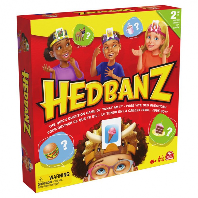 Spin Master Games društvena igra pogađanja Hedbanz - novo izdanje