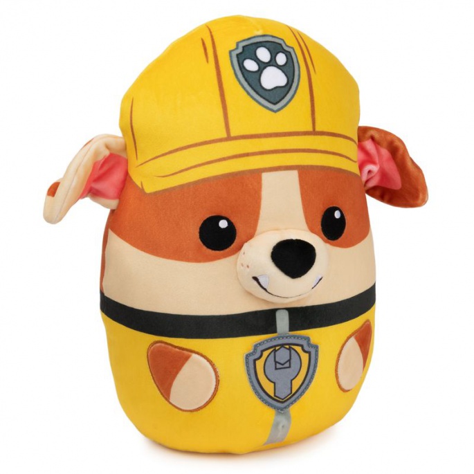 Paw Patrol trendy plišana igračka/jastuk Rubble 20 cm