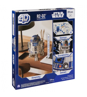 Star Wars slagalica robot R2-D2 3D