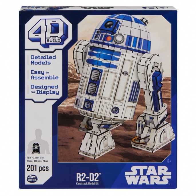 Star Wars slagalica robot R2-D2 3D