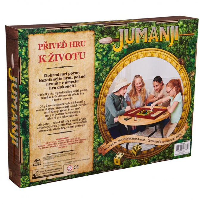 Spin Master Jumanji drveno izdanje igre