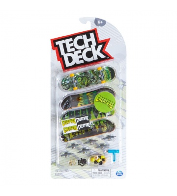 Tech Deck fingerboard četveropak Creature