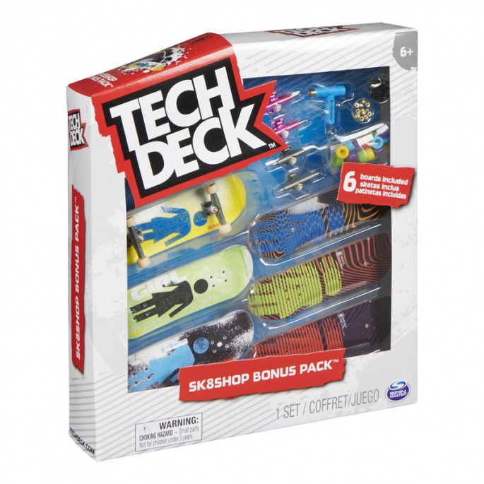 Tech Deck skateshop 6 komada s Girl priborom