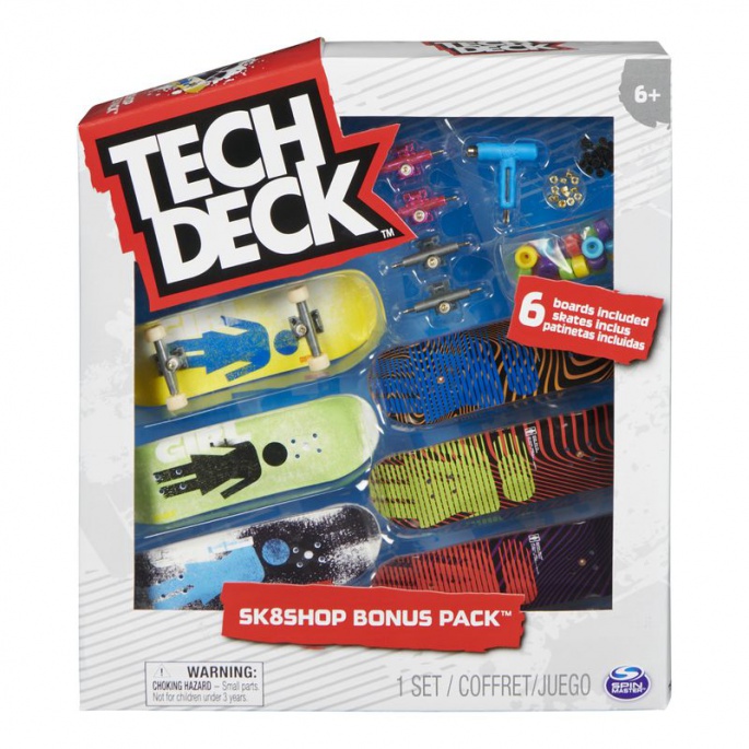 Tech Deck skateshop 6 komada s Girl priborom