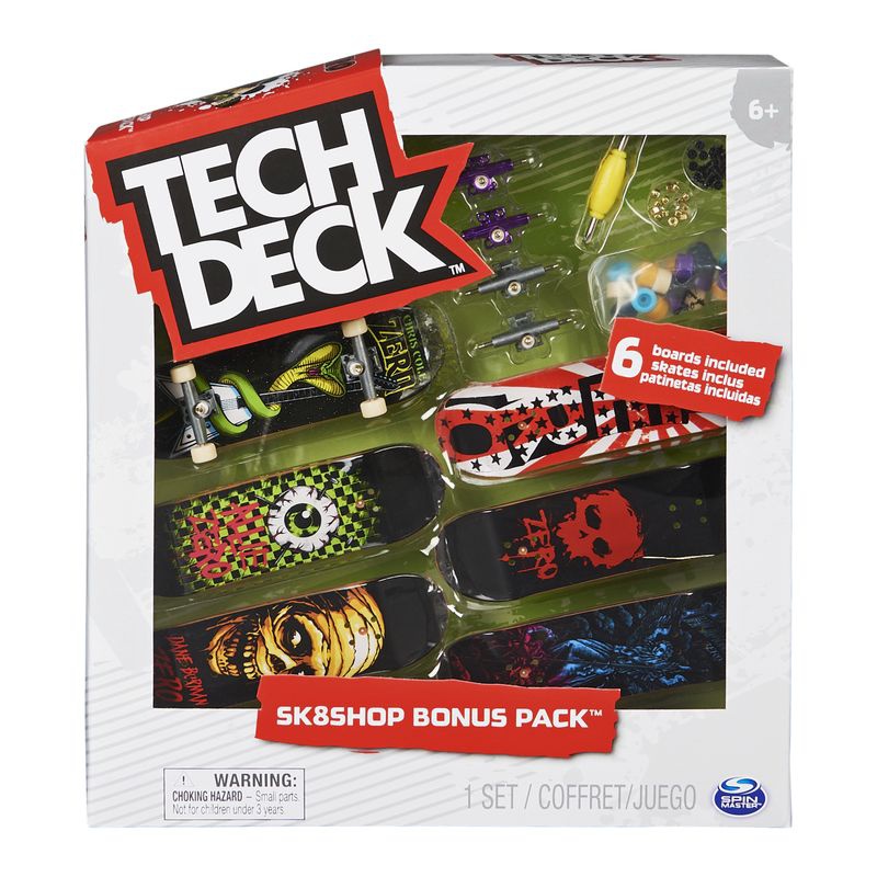 Tech Deck skateshop 6 komada s priborom Zero Zero