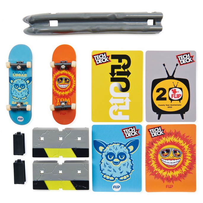 Tech Deck fingerboard dvostruki paket s Flip preprekom