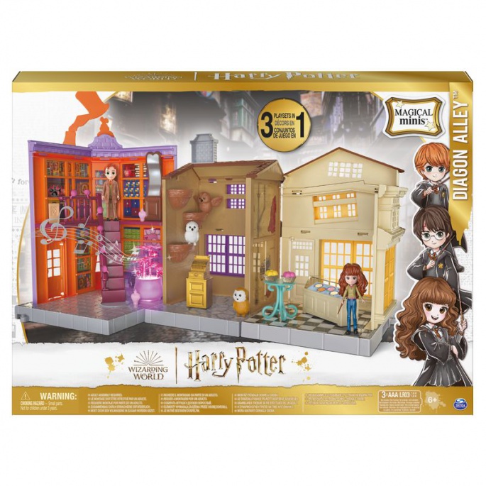 Harry Potter igraća kolica "Diagon Alley" s figuricama