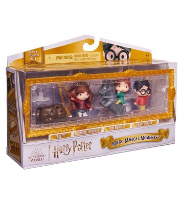 Harry Potter multipak mini figura Harry, Hermiona i Ron s priborom