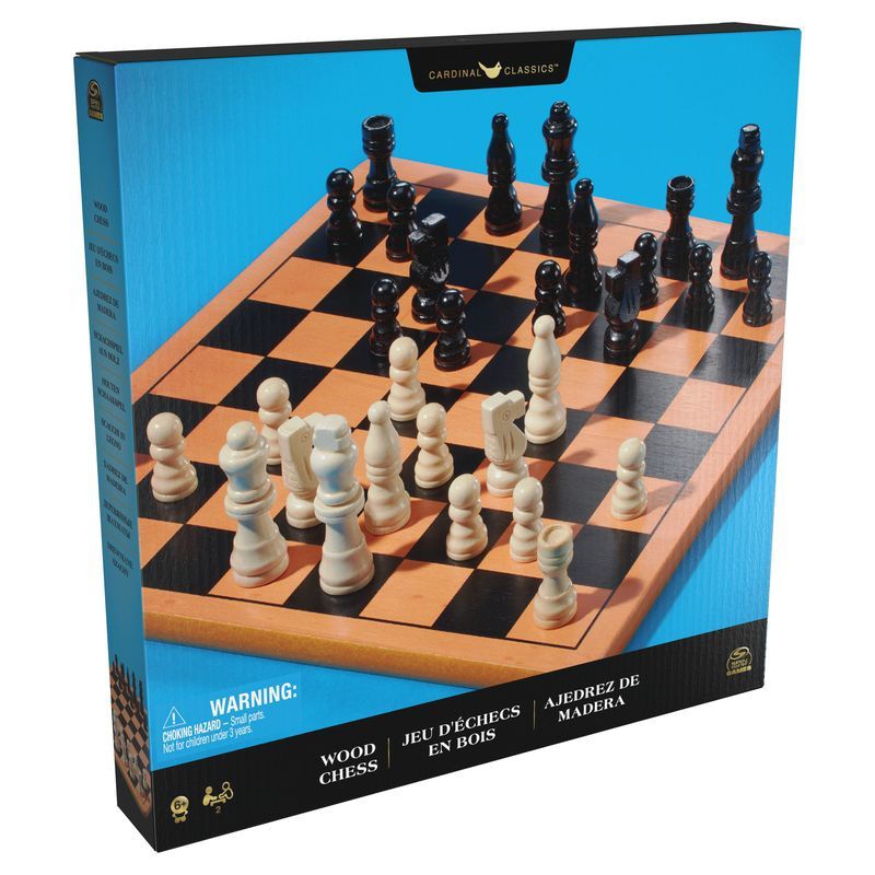 Spin Master Games klasične drvene šahovske figure