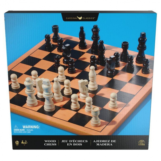 Spin Master Games klasične drvene šahovske figure