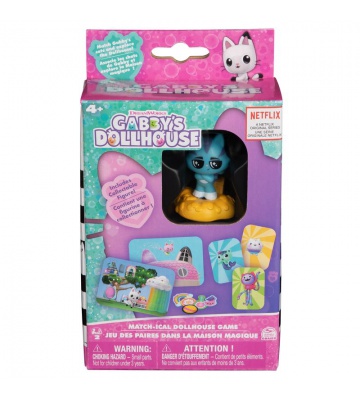 Spin Master Games Gabby’s dollhouse kartaška igra s figuricom