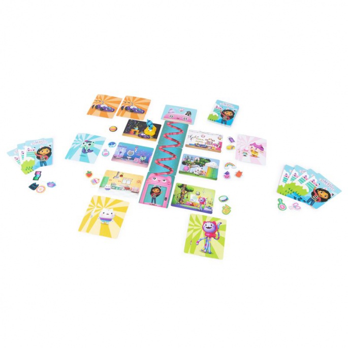 Spin Master Games Gabby’s dollhouse kartaška igra s figuricom