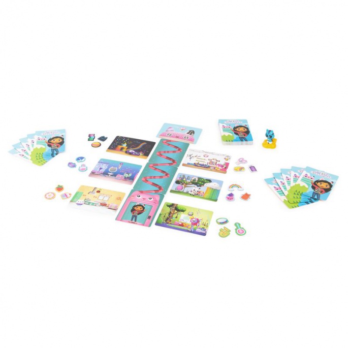 Spin Master Games Gabby’s dollhouse kartaška igra s figuricom