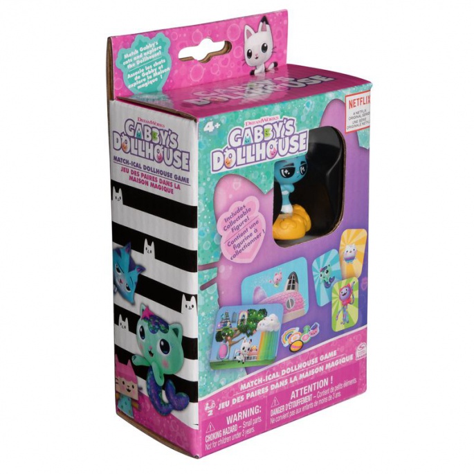 Spin Master Games Gabby’s dollhouse kartaška igra s figuricom