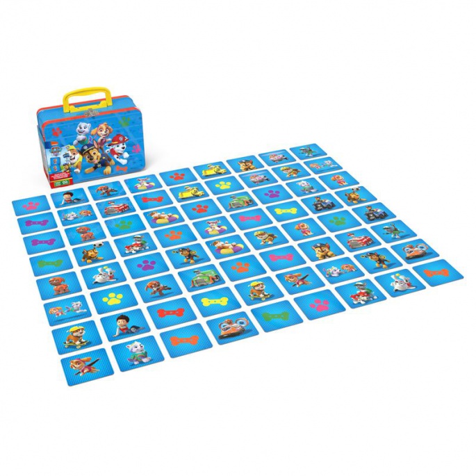 Spin Master Games Paw Patrol pexeso u metalnom kovčegu