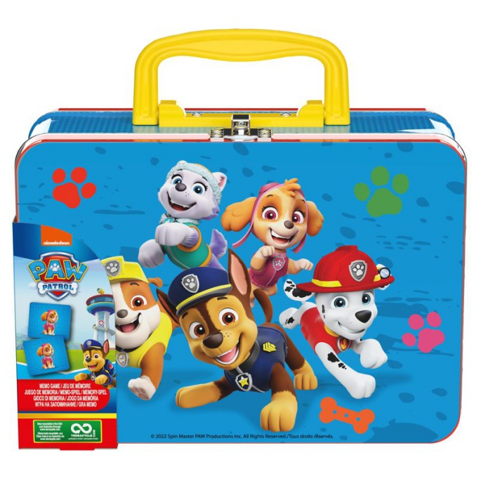 Spin Master Games Paw Patrol pexeso u metalnom kovčegu