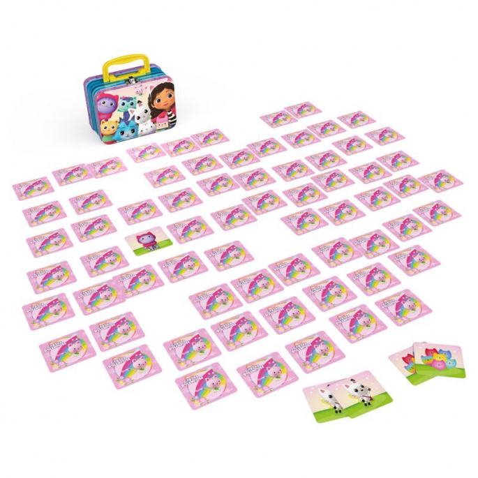 Spin Master Games Gabby’s dollhouse pexeso u metalnom kovčegu