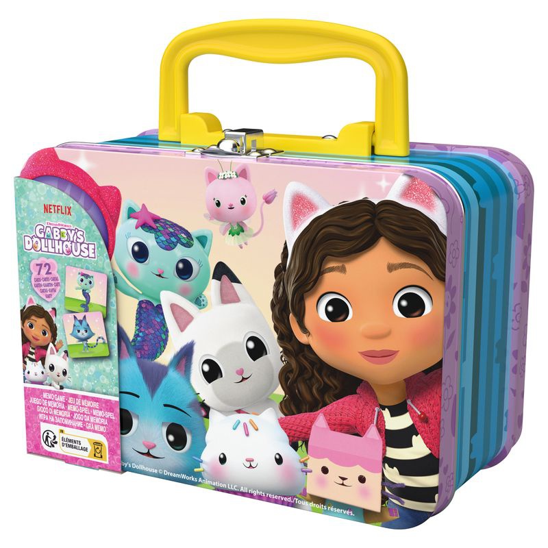 Spin Master Games Gabby’s dollhouse pexeso u metalnom kovčegu