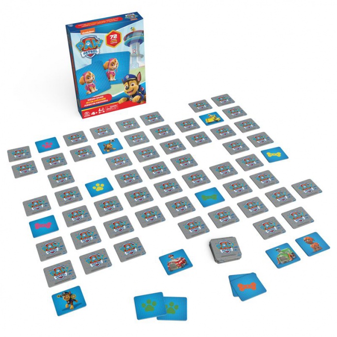 Spin Master Games Paw Patrol pexeso 72 karte