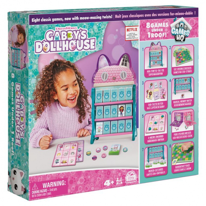 Spin Master Games Gabby's Dollhouse pun igara 8u1