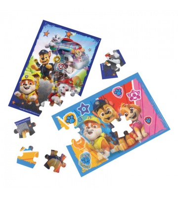 Spin Master Games Paw Patrol lenticularni puzzle 2x24 dijelova