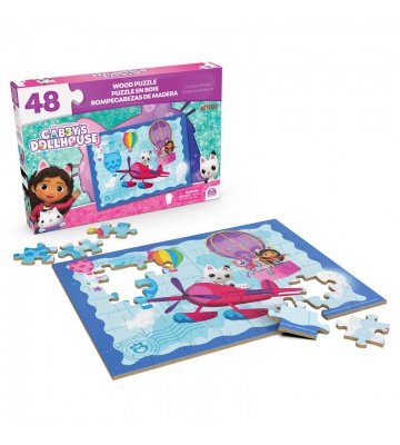 Spin Master Games Gabby’s dollhouse drvena slagalica od 48 dijelova