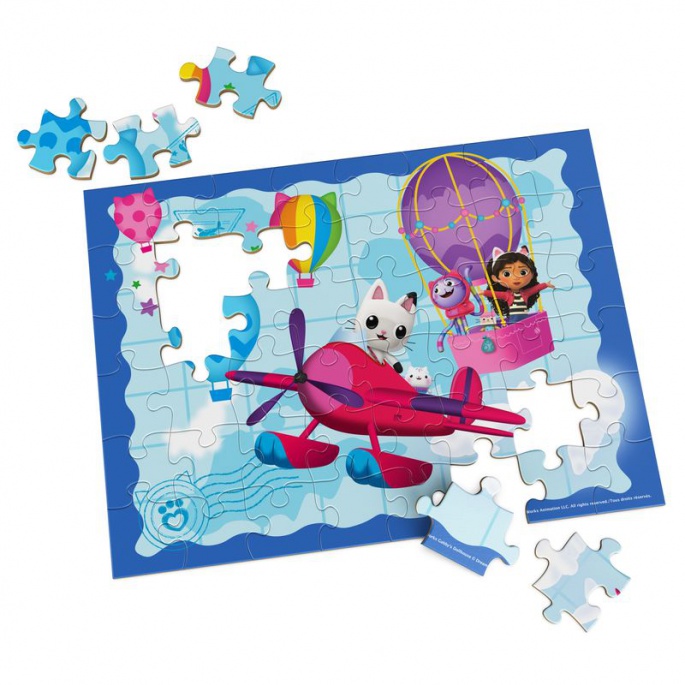 Spin Master Games Gabby’s dollhouse drvena slagalica od 48 dijelova