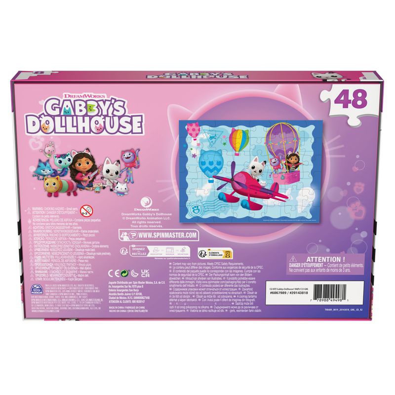 Spin Master Games Gabby’s dollhouse drvena slagalica od 48 dijelova
