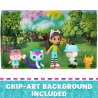 Gabby’s Dollhouse set figura za kampiranje