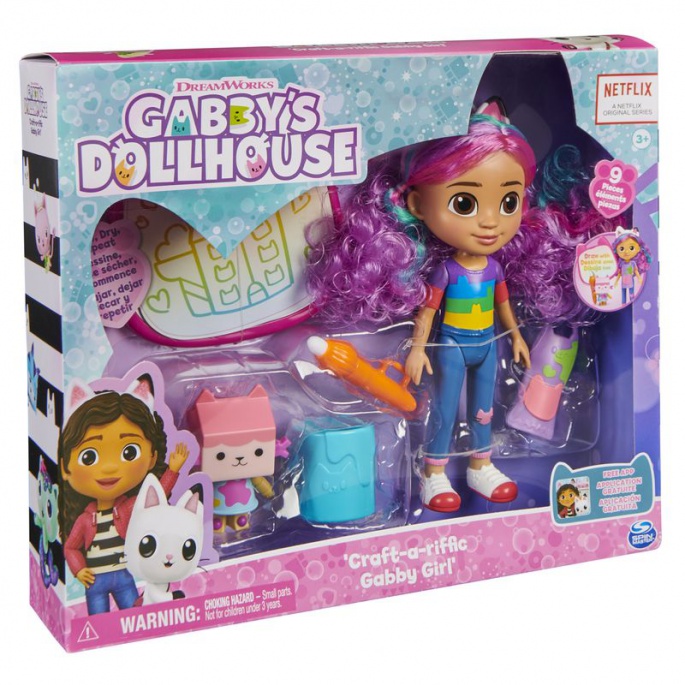 Gabby’s dollhouse lutka s figuricom - kreativni set