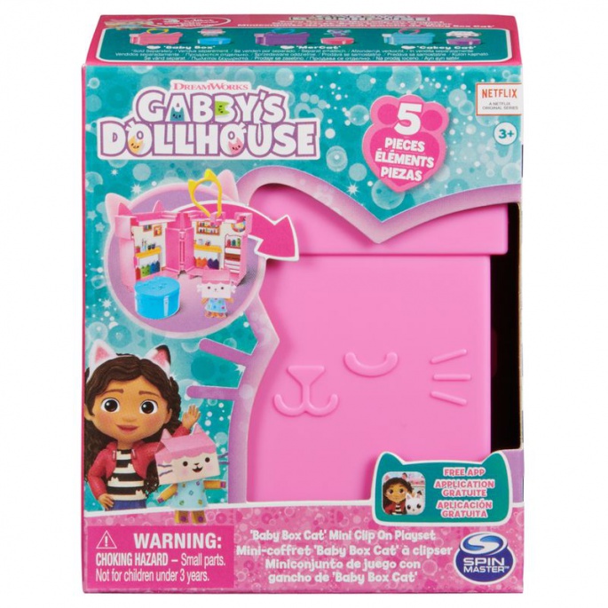 Gabby’s dollhouse, sklopivi set privjesaka Baby box