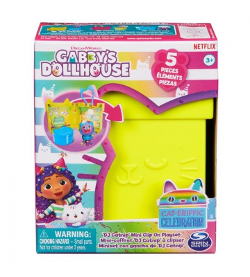Gabby’s dollhouse, set za preklopne privjeske DJ Catnip
