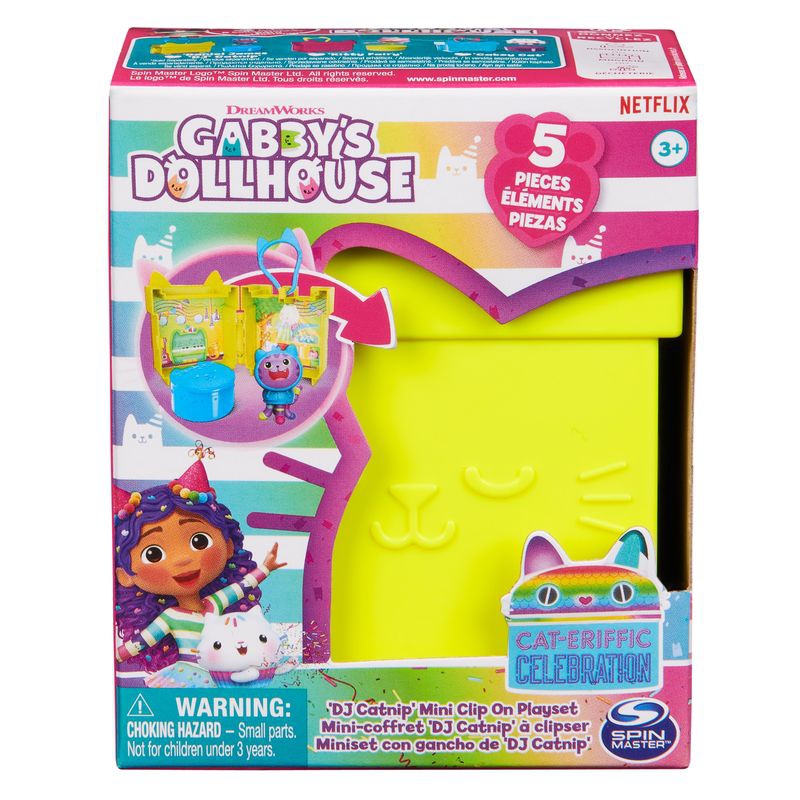 Gabby’s dollhouse, set za preklopne privjeske DJ Catnip