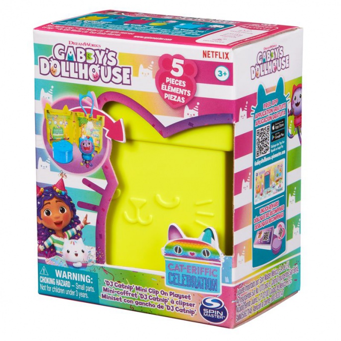 Gabby’s dollhouse, set za preklopne privjeske DJ Catnip