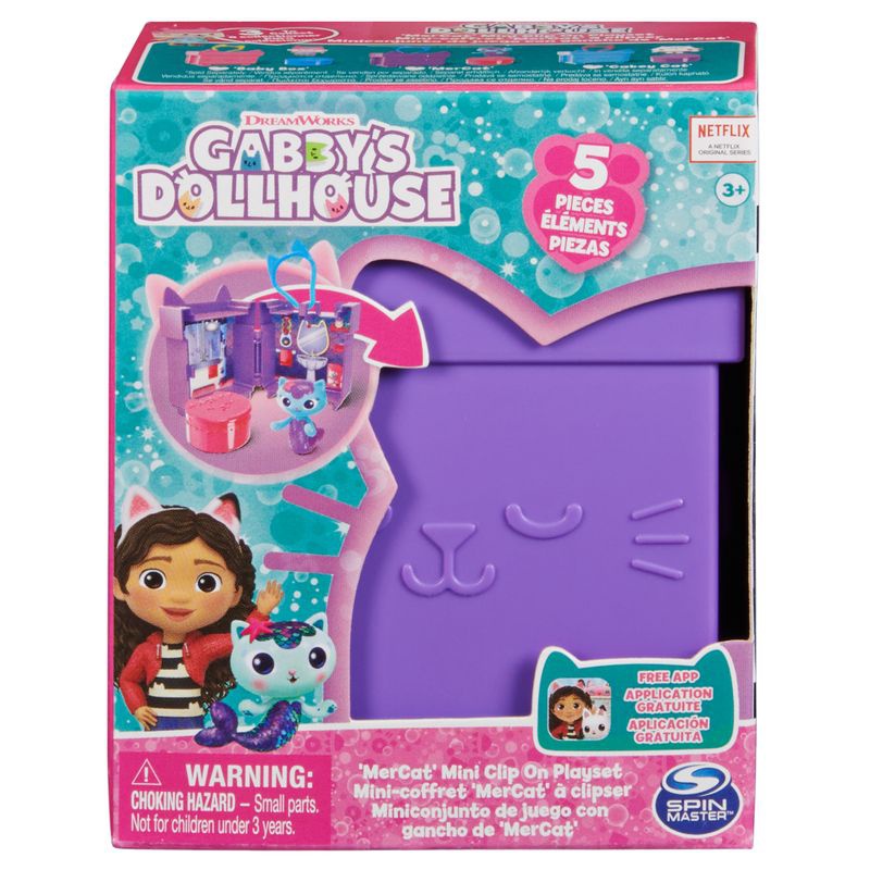 Gabby’s Dollhouse, set za preklopni privjesak MerCat