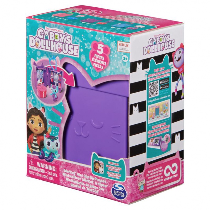 Gabby’s Dollhouse, set za preklopni privjesak MerCat