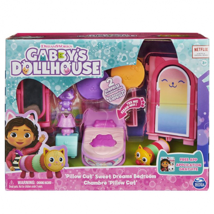 Gabby's Dollhouse deluxe soba spavaća soba