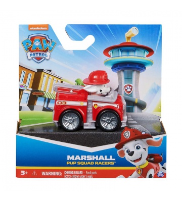 Psići u ophodnji mini autić s likom Marshall