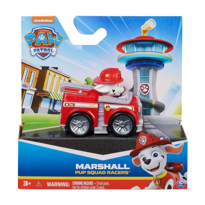 Psići u ophodnji mini autić s likom Marshall