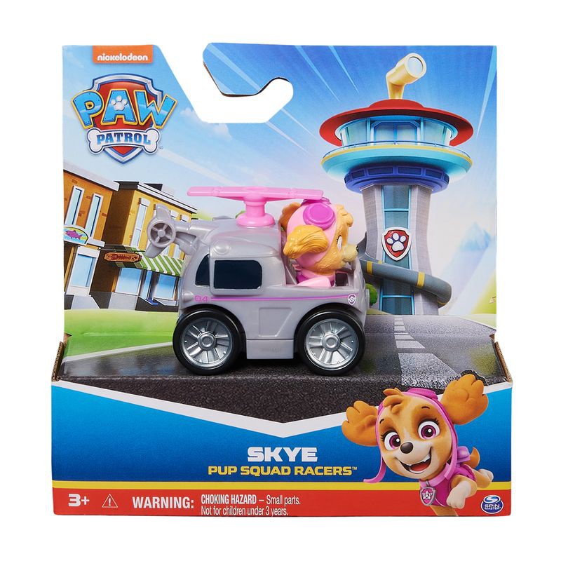 Psići u ophodnji mini autić s figurom Skye