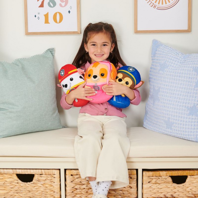 Paw Patrol trendi plišana igračka/jastuk Marshall 20 cm 2024