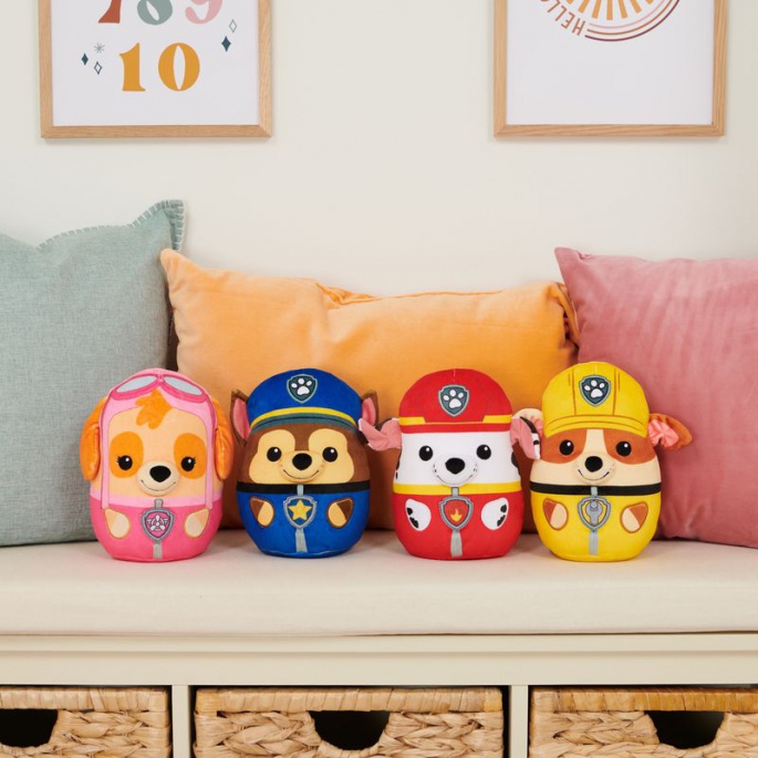 Paw Patrol trendi plišana igračka/jastuk Marshall 20 cm 2024