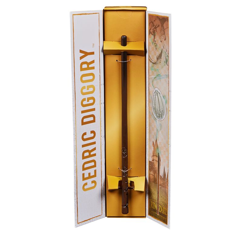 Harry Potter kolekcionarski štapić s postoljem 2C Cedric Diggory