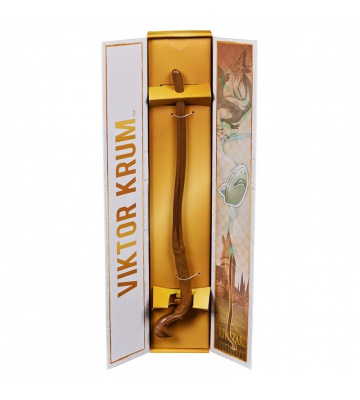 Harry Potter kolekcionarski štapić s postoljem 2C Viktor Krum
