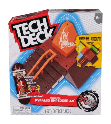 Tech Deck Xconnect skate park Mafia Pyramid Shredder Toy Machine