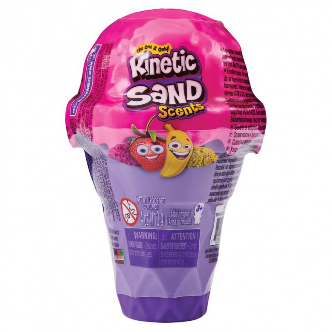 Kinetic Sand mirisni sladoledni stošac jagoda i banana
